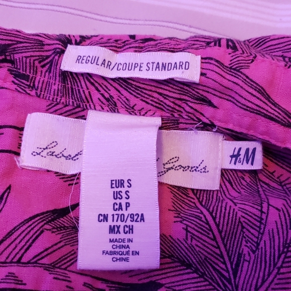 3 for 30🔥Men's pink Hawaiin shirt - Picture 5 of 6